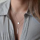 Женское винтажное ожерелье-цепочка в стиле панк