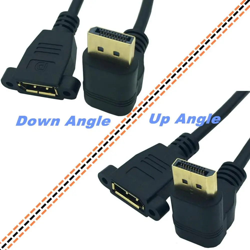 Удлинительный кабель штырь гнездо для ЖК проекторов CRT 30 см 90 градусов|Кабели