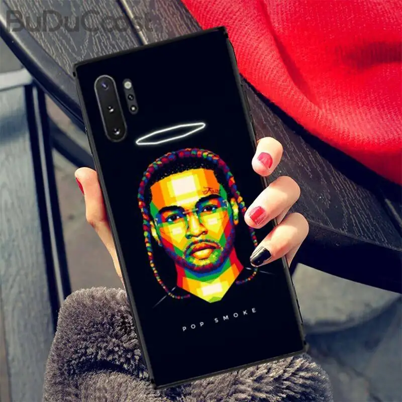 

Rapper Pop Smoke Customer Phone Case For Samsung Galaxy Note3 4 5 7 8 9 10 Pro M10 20 30 A3 2 310 6 7