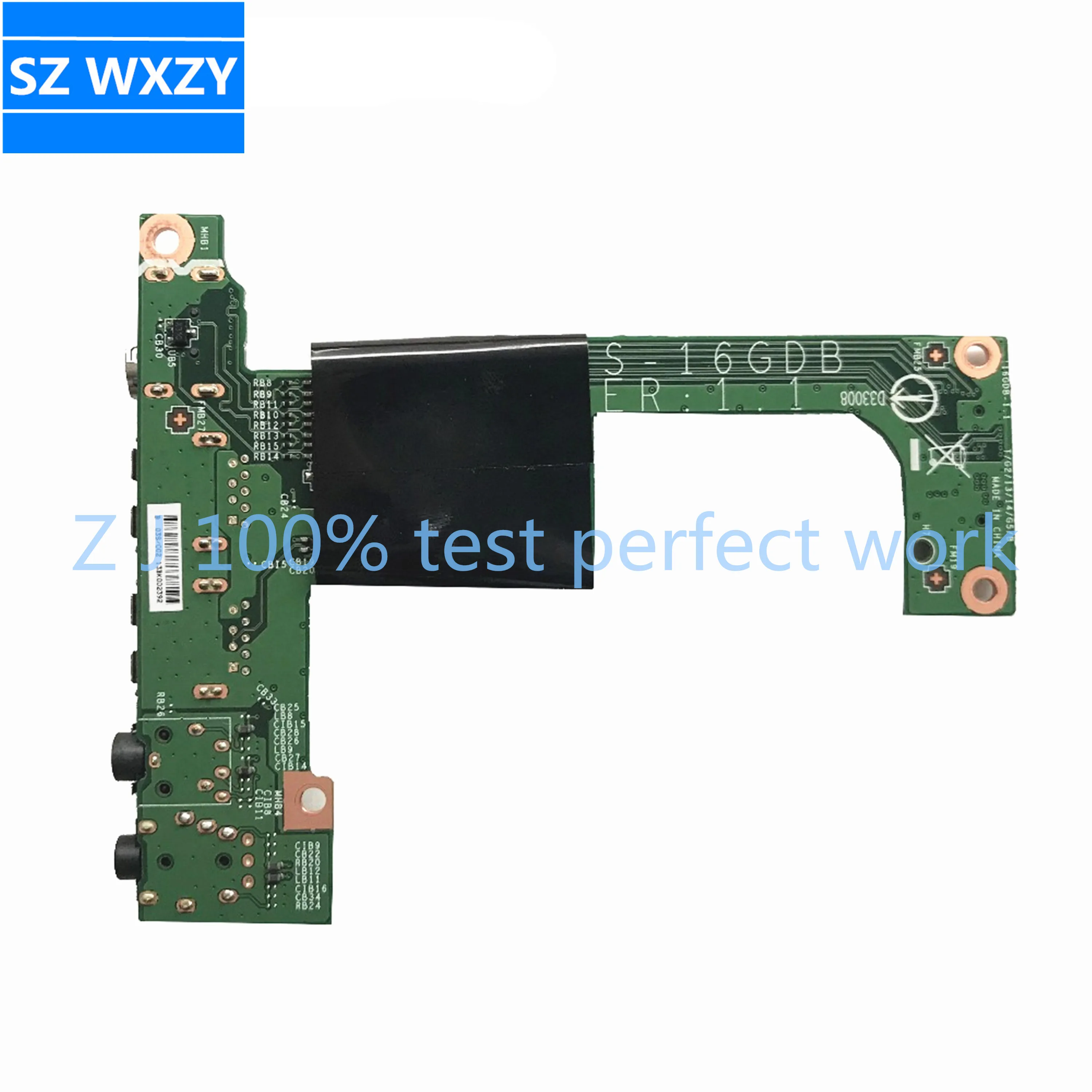 Оригинальный Для MSI GT60 CX60 CX61 ноутбук USB аудио Плата MS-16GD MS-16GDB 100% тестирование