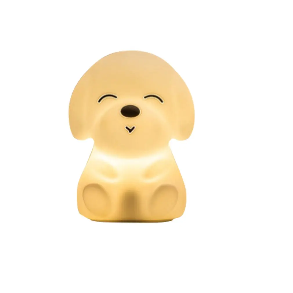 

Светодиодный ночник с зарядкой от USB для щенков, ночник с подзарядкой, подарочный набор для создания атмосферсветильник на День святого Вал...