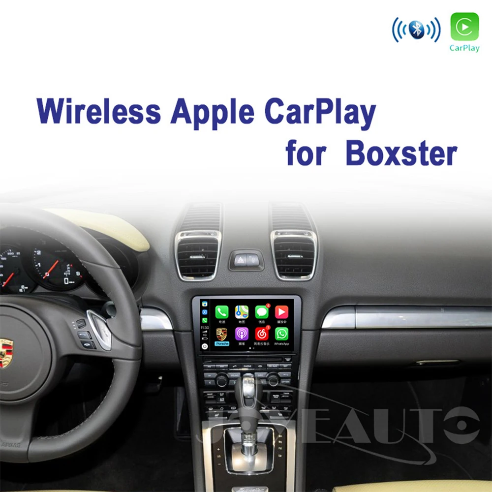for boxster Joyeauto OEM беспроводной Apple CarPlay для Porsche PCM 3,1 Android Авто Cayenne Macan Cayman Panamera Boxster 718 991 911 автомобильный игровой - Цвет: for boxster