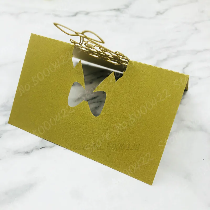 50 шт пустотелый стол для рождественской вечеринки вино еда имя гостя карты