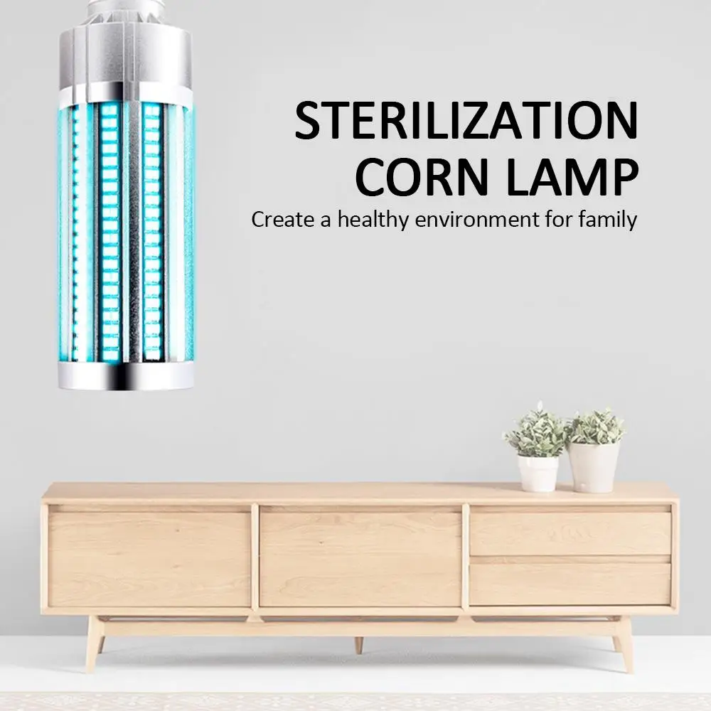 

UVC Sterilization Light 347led Mask Family Health UV Germicidal Lamp Energy Conservation Aluminum 60W Protective Equipment