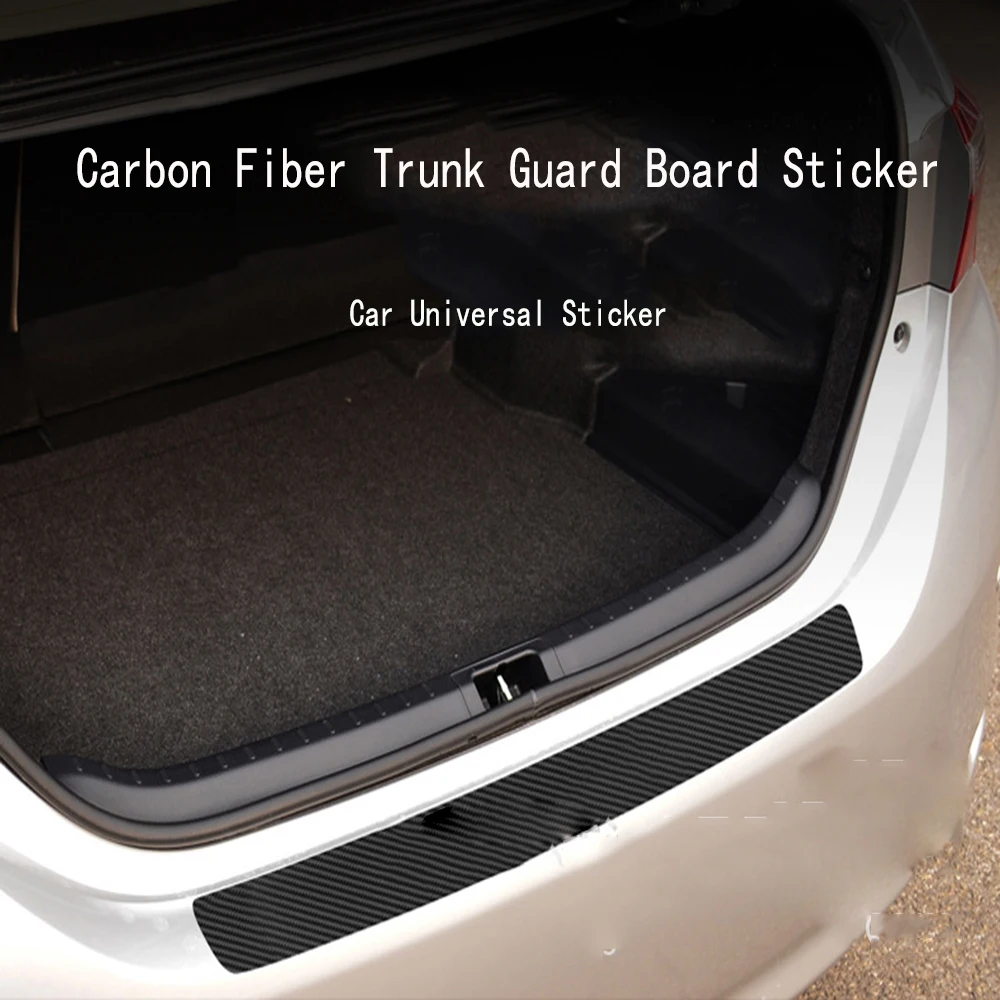 Наклейка на багажник автомобиля из углеродного волокна для bmw e46 renault nissan juke hyundai