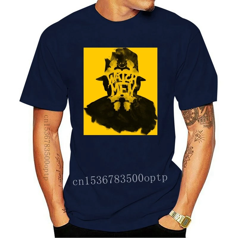 

Men T Shirt Watchmen Rorschach T-Shirt Yellow tshirts Women T-Shirt