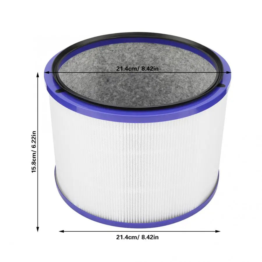 

Air Purifier Durable Filter Element for Dyson HP01 HP02 HP03 DP01 DP02 DP03 Air Purifier Accessories