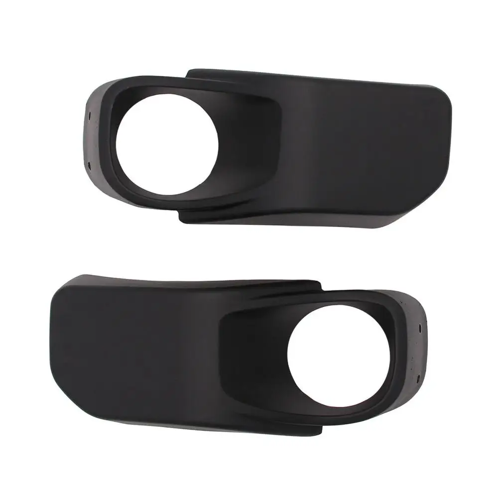 

1 Pair Left And Right Front Fog Lamp Frame Cover For Jeep Wrangler 13-17