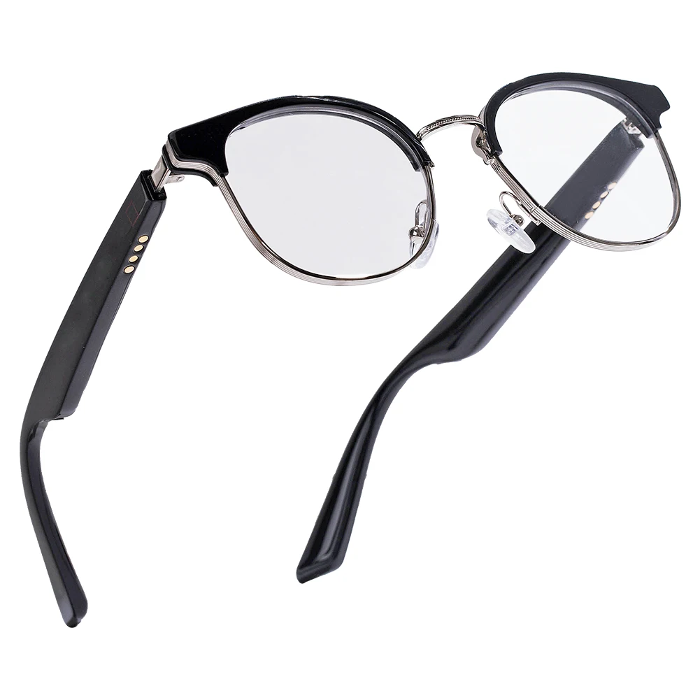 구매 CSR5.0 오픈 이어 안경 헤드폰 스마트 블루투스 방수 선글라스 헤드셋 IP66 지능형 안경