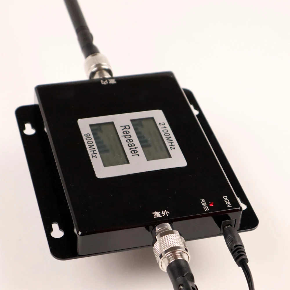 Двухдиапазонный усилитель 3G повторитель двойной дисплей GSM 900MHz UMTS 2100MHz сотовый