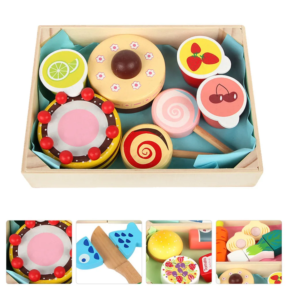 

1 Set Kids Simulation Snacks Playthings Pretend Play Toys Funny Kitchen Toys