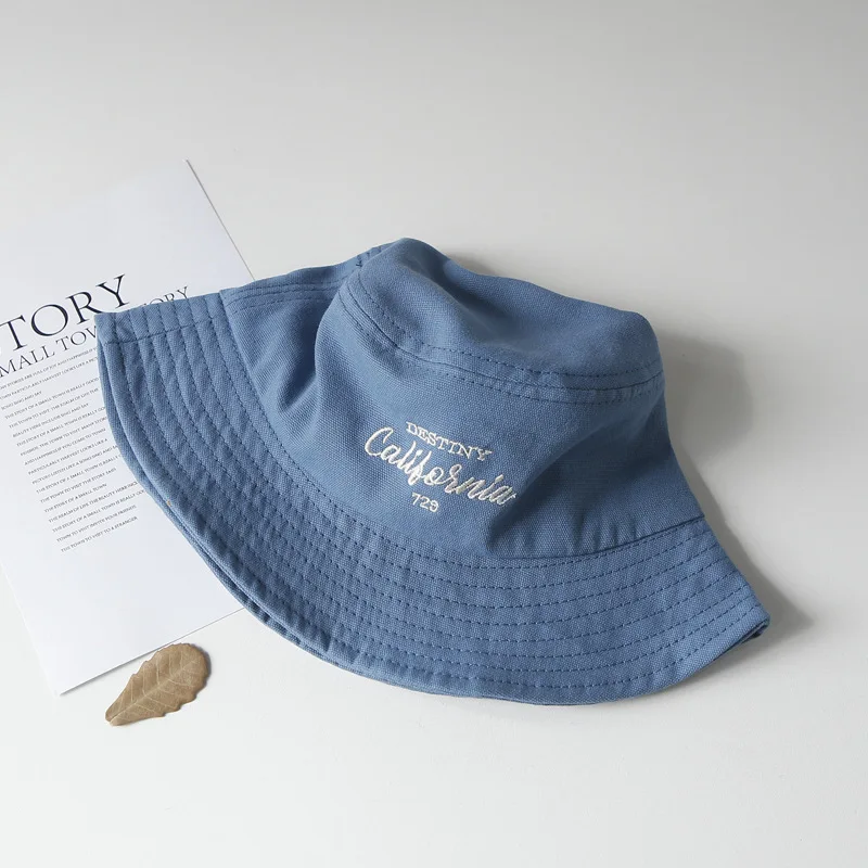 Baby Bucket Hats Children Cool Cap For Girl Boys Korea Panama Fishing Hat Beanie Sun Protection Photography Accessories | Детская одежда