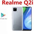 Оригинальный смартфон Realme Q2i 5G 6,5 дюймов 5000x128 720 мАч 18 Вт быстрое зарядное устройство 4 Гб ОЗУ Гб ПЗУ с яркостью Восьмиядерный процессор сканер отпечатков пальцев
