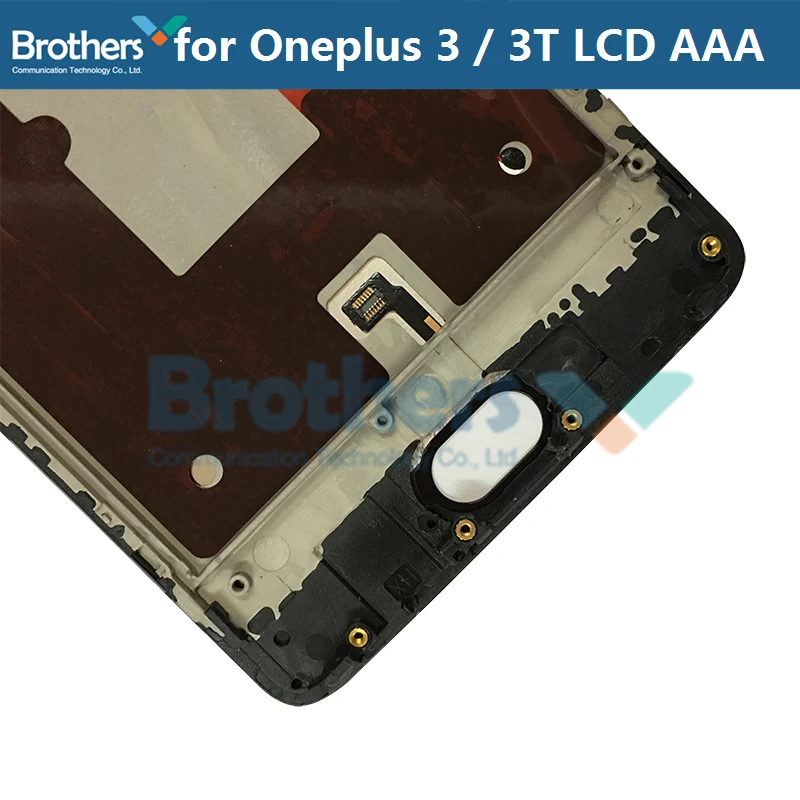 ЖК-экран AMOLED для Oneplus 3 3T ЖК-дисплей Oneplus3T A3010/A3000 сенсорный экран в сборе дигитайзер