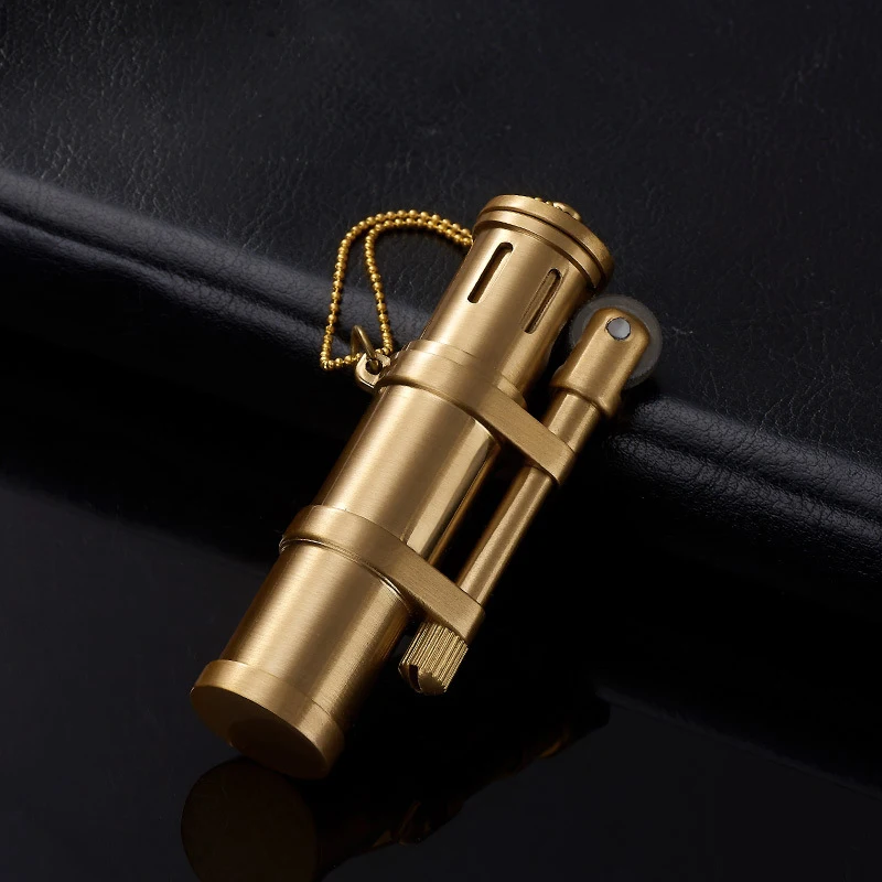 Ветрозащитная Ретро бензиновая зажигалка необычные зажигалки курительные