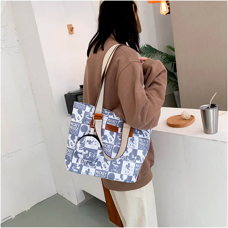 Disney Mickey Mouse women bag new cartoon cute handbag Single Shoulder Bag Fashion messenger bag high quality Tote Bag