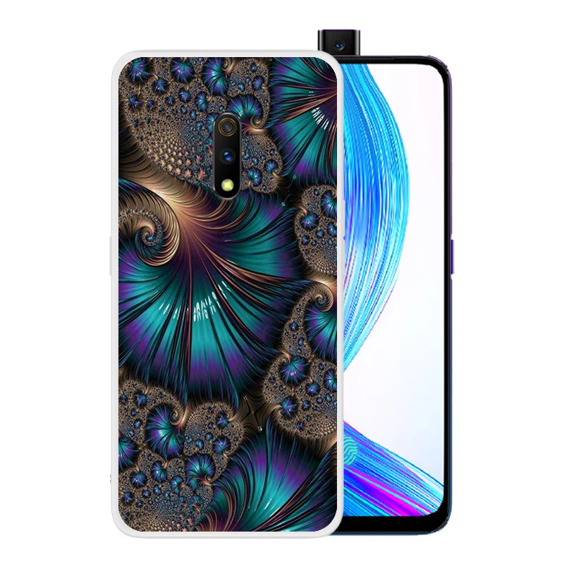 Для OPPO Realme XT 5 Pro X2 X Lite 3 F11 F7 F5 F9 Find Мягкие силиконовые прозрачные ТПУ чехол фантазия