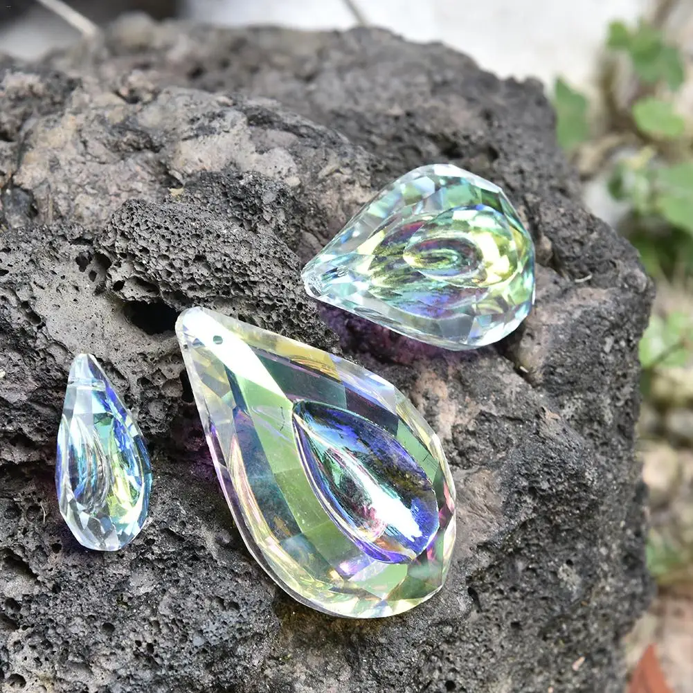 Подвесные кристаллы в виде призмы подвесной кулон цветная люстра AB детали сделай