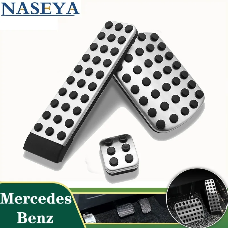 Накладки на педали для Mercedes Benz W124 W202 W203 W140 W208 W210 W211 W220 R170 R171 R Class|Лепнина интерьера|