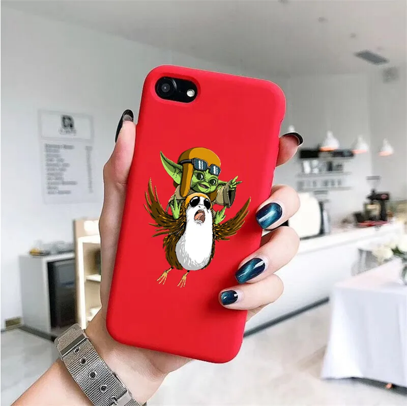 Милый ТВ мандалорский ребенок йода чехол для телефона для iPhone X 7 Plus чехол силиконовый чехол для iPhone 11 pro 6S 8 6 Plus XS Max чехол - Цвет: DHSR-23731