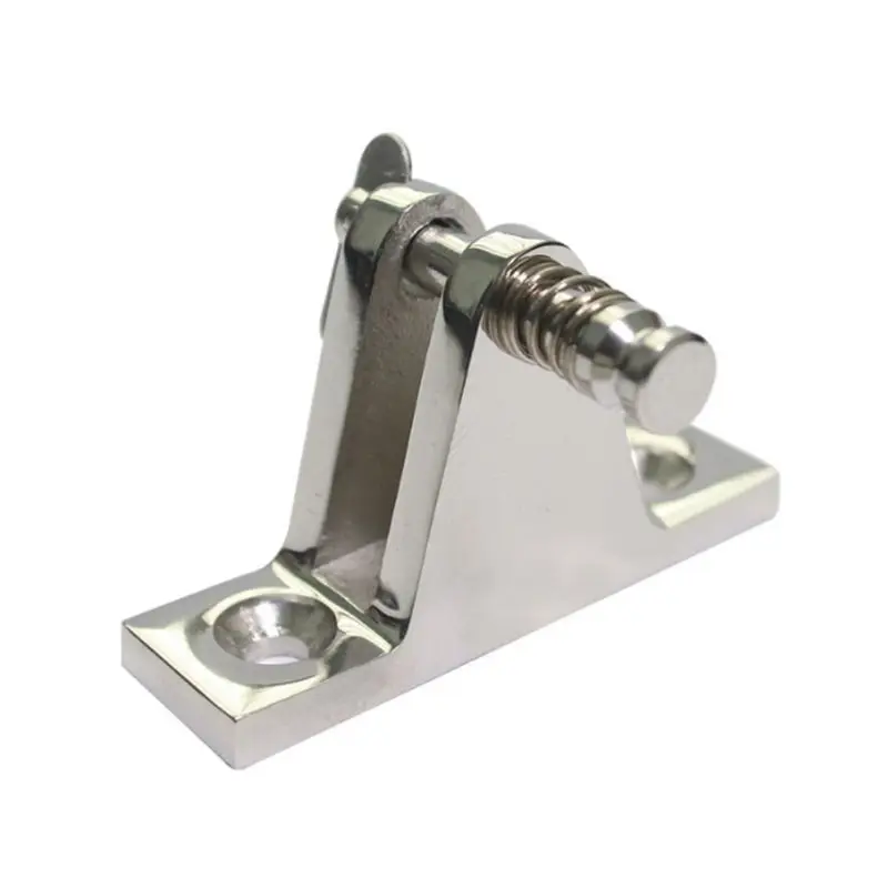 

316 Stainless Steel Bimini Boat Top Deck Hinge Fitting Quick Release Marine Rowing Boats Fishing Kayak Canoe Boat Accessories