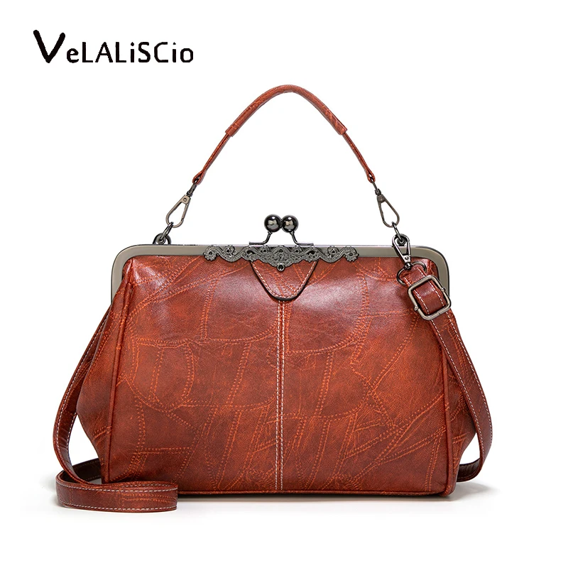 Сумка через плечо 2019 новая сумка мессенджер женская кожаная Модная ретро