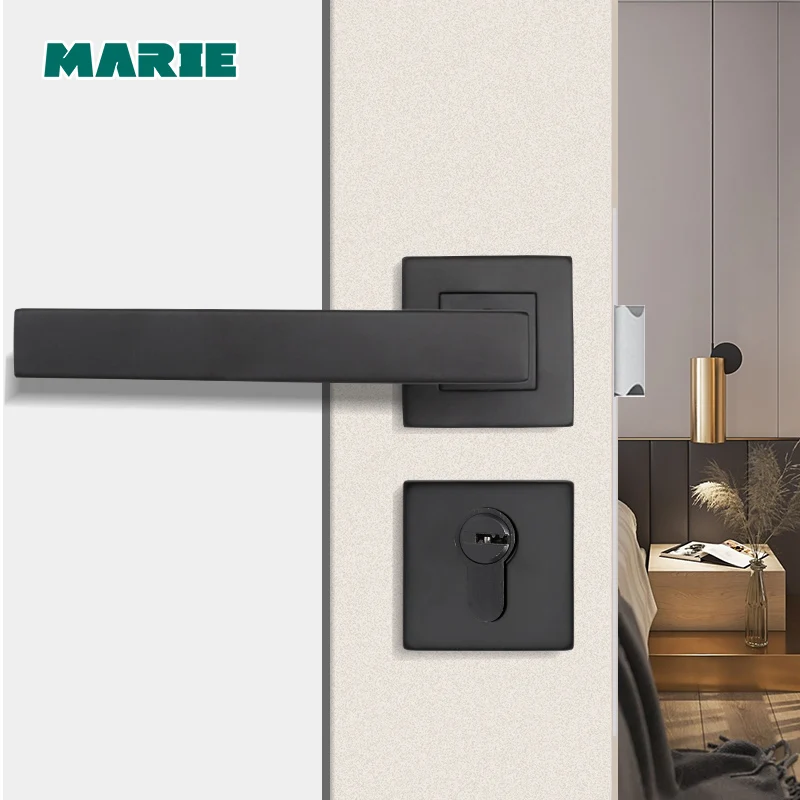 Новая ручка для двери из нержавеющей стали 304 внутренняя квадратная трубка