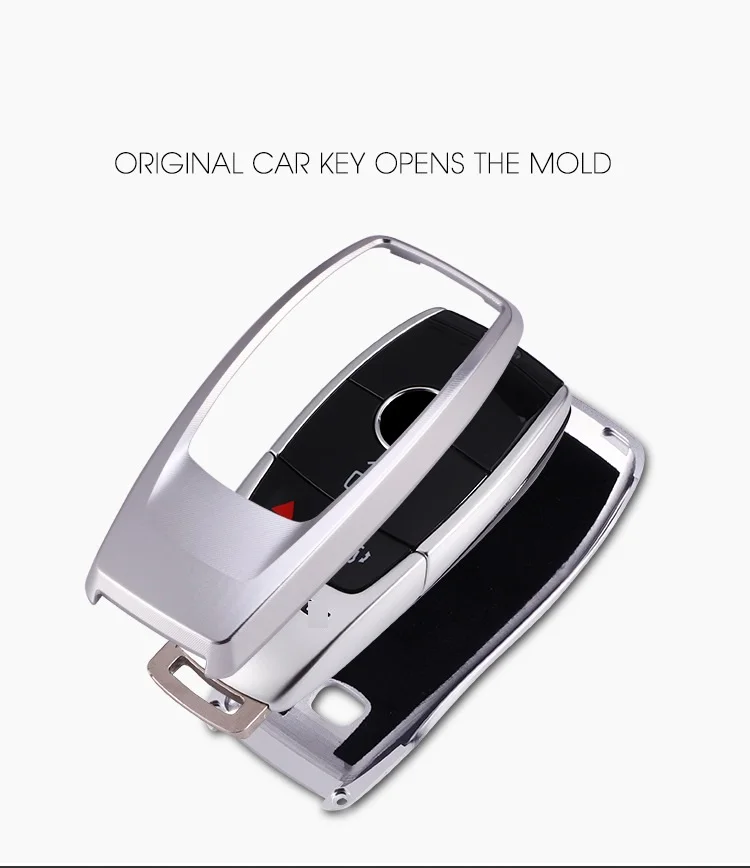 

Aluminium Alloy Car key Case key cover For Mercedes Benz W177 W205 W213 W222 A205 A217 A238 S205 S213 C205 C217 C238 C257