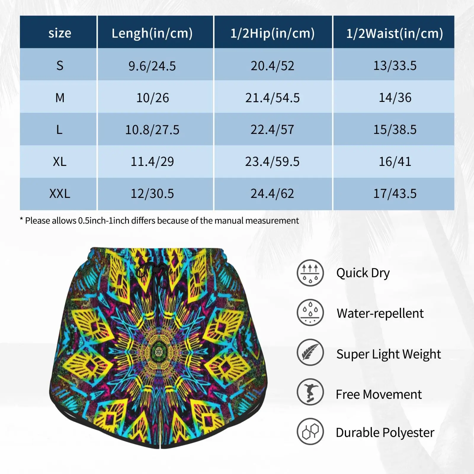

Solar Explosion In The Acid River Swim Shorts Women Beach Shorts Dream Inner Self Spiritual Meditation Space Cosmos