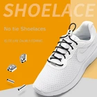 Шнурки эластичные, без завязывания, с металлическим замком, 26 цветов, 1 пара