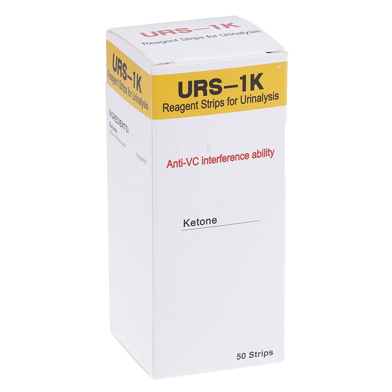 50 шт. рН-метр кетоновые полоски домашний кетозный тест на мочу-Аткинс диета