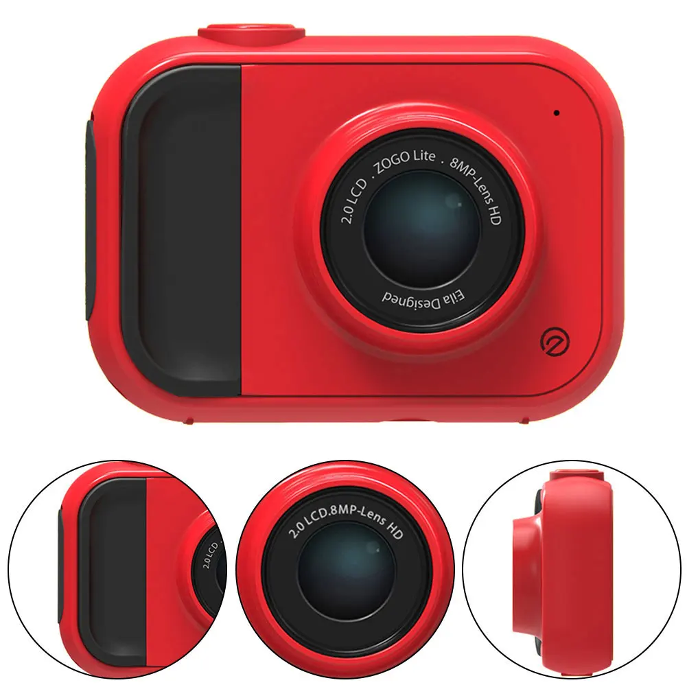 Модная детская одежда игрушечная Цифровая камера DSLR HD 1080P 2 дюйма Экран USB 2,0 дома Портативный путешествия видео подарок мини