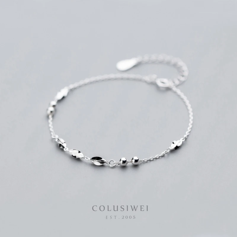 Новое поступление женский браслет Colusiwei из серебра 925 пробы с небольшими простыми