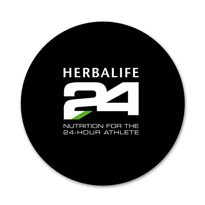 Черные и зеленые Роскошные значки Herbalife украшения броши металлические для одежды