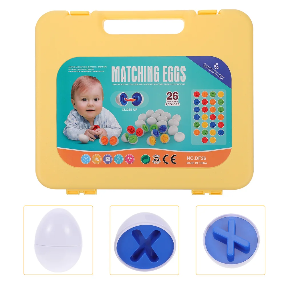 

1 Set Teaching Egg Educational Plaything Toddler Matching Eggs Toys