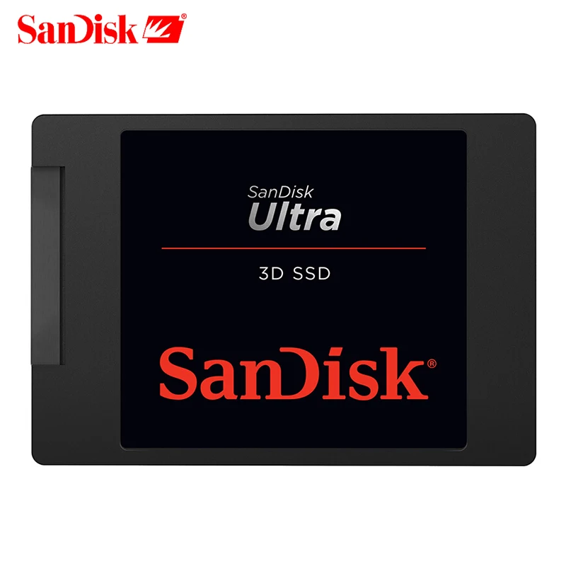 Двойной Флеш накопитель SanDisk Твердотельный (SSD диск ультра 3D внутренний 250 ГБ 1 ТБ 2