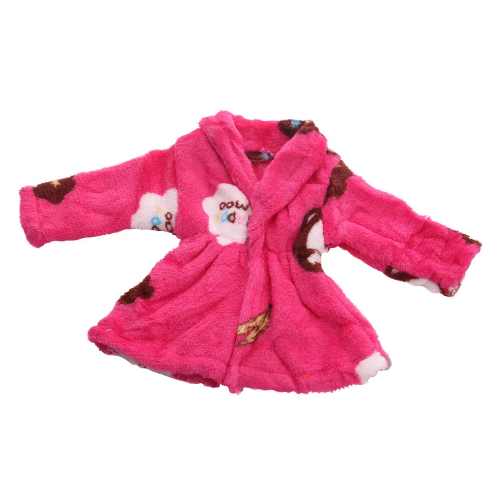 

Очаровательная кукла зимняя Пижама; Одежда для сна; Одежда для AG американская кукла 18 дюймов куклы красная роза