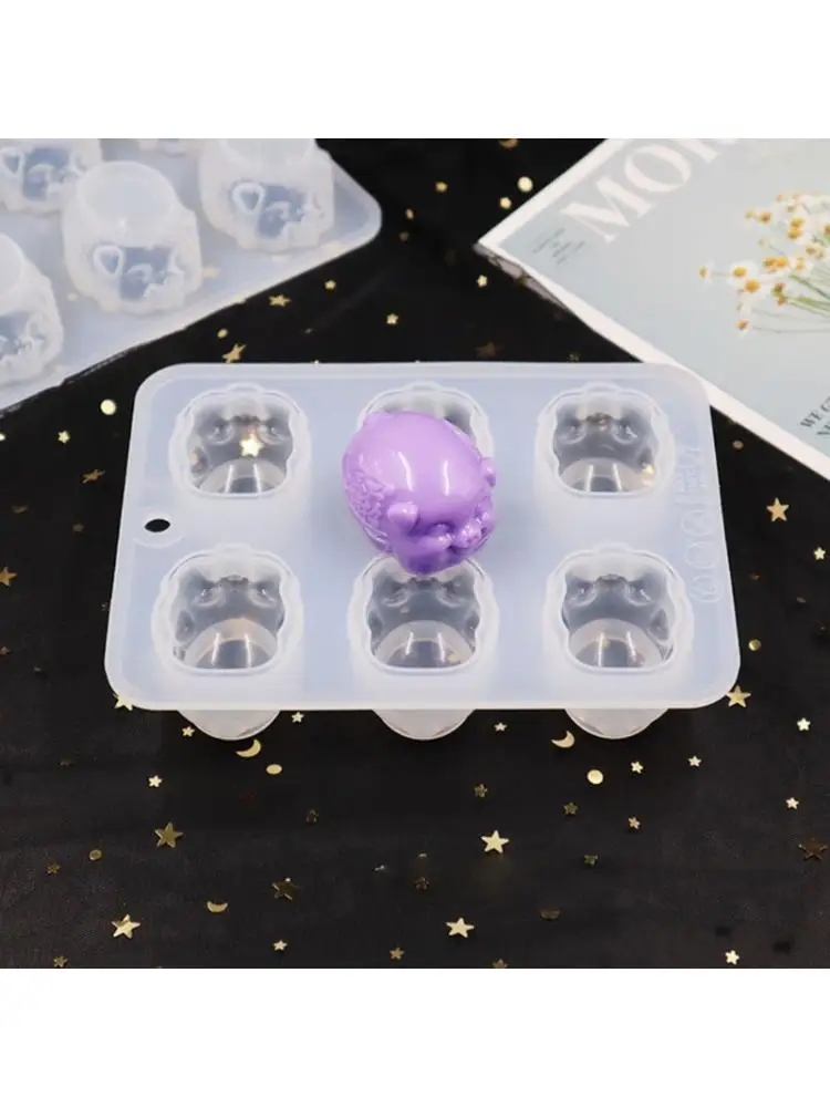 

DIY 3D Lucky Pig Soap Molds Pig Animals Handmade Soap Silicone Mold Blessings Fortune Pig Resin Casting Silicone Molds