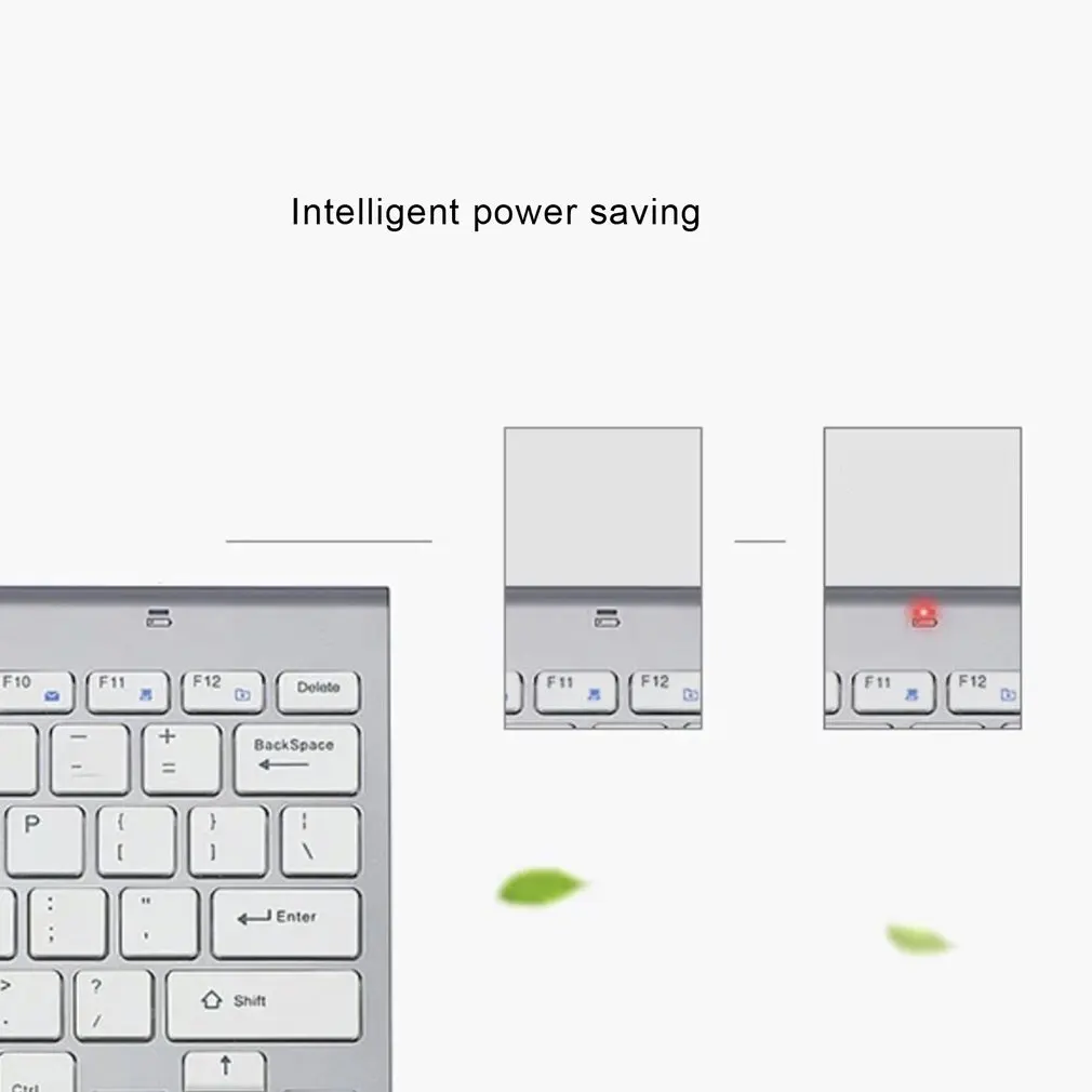 Wireless Keyboard and Mouse Comb Silent Click Mutimedia 2.4G USB Set for Notebook Office Supplies |