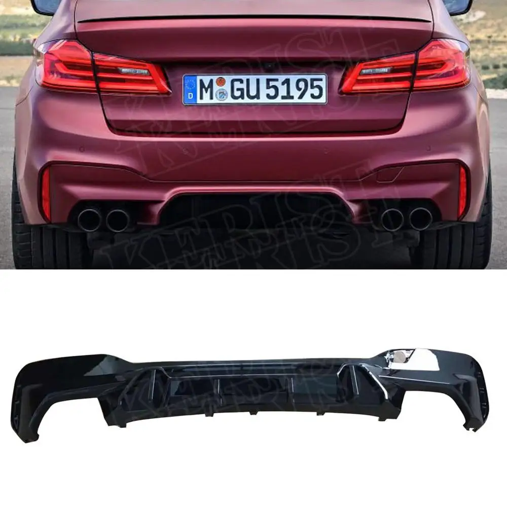 Задний диффузор спойлер для BMW G30 G38 5 серии 530i 540i спортивная база седан 4 дверь 2017