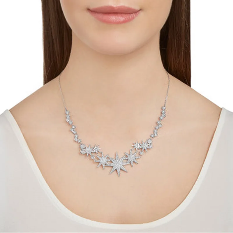 Модное очарование чистое серебро 925 пробы оригинал 1:1 копия многозвездные звезды