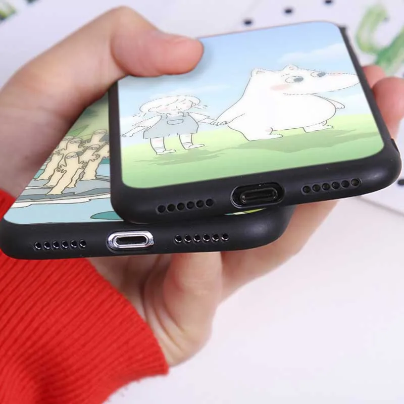 Hippo единорог с радужной гривой милый чехол изображением животного для iPhone 11 Pro Max