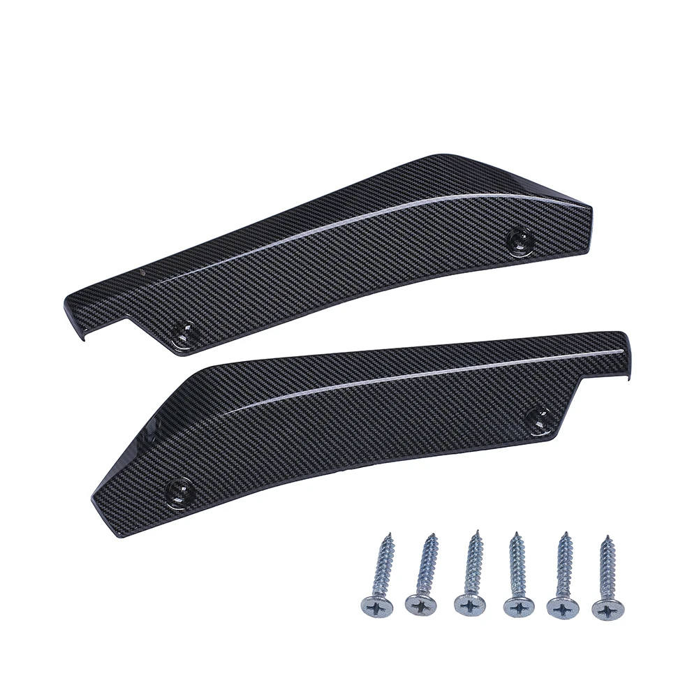 Универсальная черная Автомобильная боковая юбка для гоночного кузова