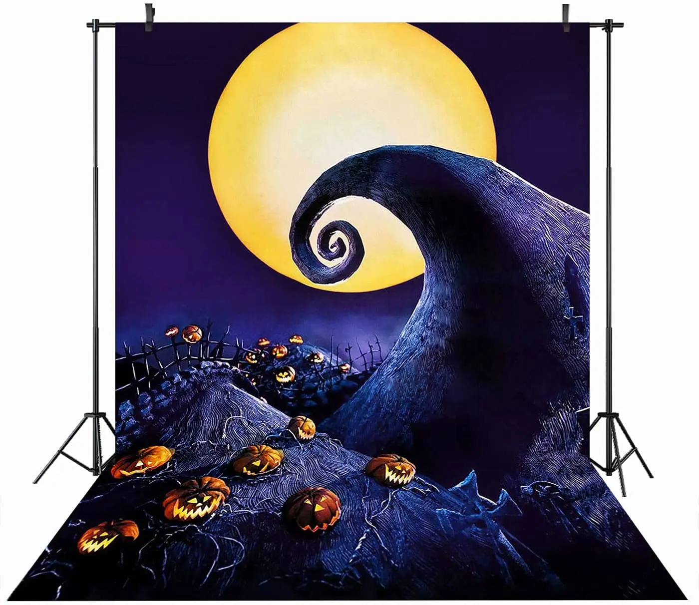 

Кошмар перед Рождеством фоны для хэллоуивечерние НКИ фон Джек Тыква Хэллоуин фото будка фон для Хэллоуина