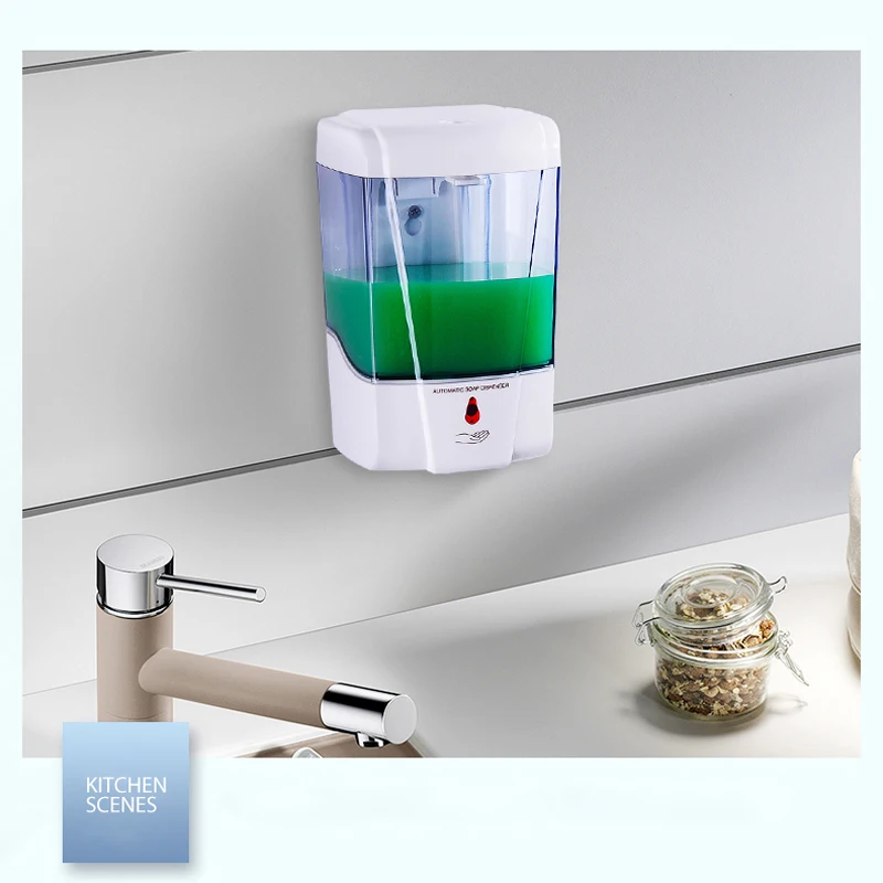 Диспенсер для мыла настенный с автоматическим датчиком 600 мл | Обустройство дома