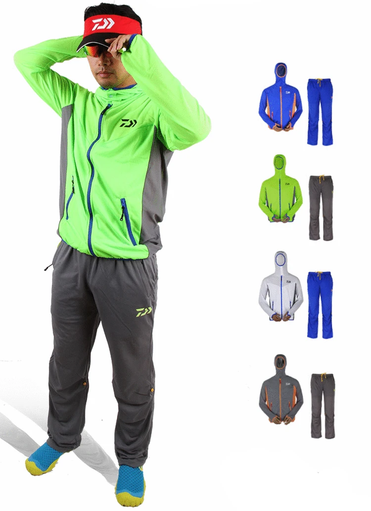 Daiwa комплекты одежды для рыбалки на открытом воздухе Мужская дышащая
