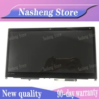 new 13 3 lcd touch screen glass digitizer assembly for lenovo thinkpad yoga370 13 yoga 370 lp133wf4 spa1 01hy322 with frame