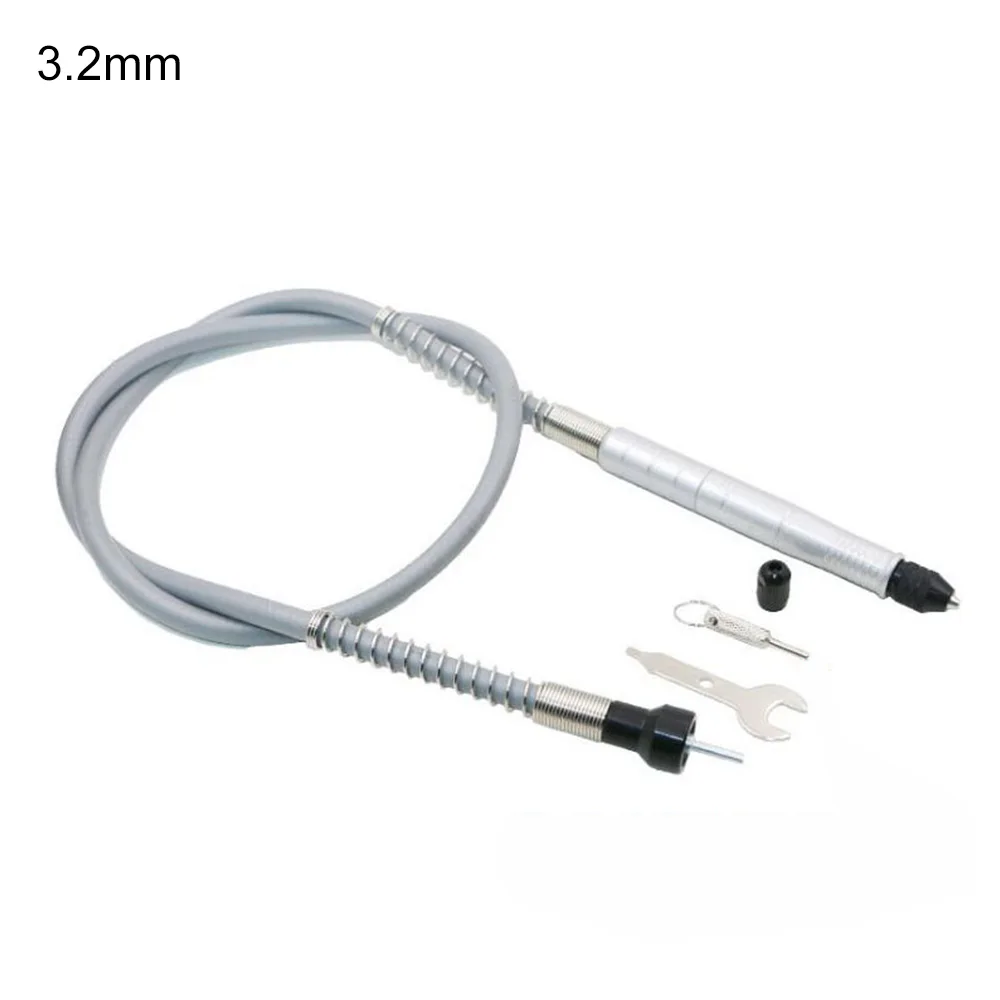 

108 Cm Aluminum Flexible Shaft Adapter Flex Shaft And 1/8 Inch Keyless Chuck 3.175 Mm Connector Electric Grinder Rotary Tool