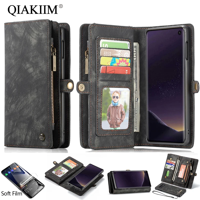 Кожаные флип Чехлы для Samsung Galaxy S20 S10 Plus S10e Note 10 8 9 A30 A40 A50 A70 A80 A90 чехол бумажник с