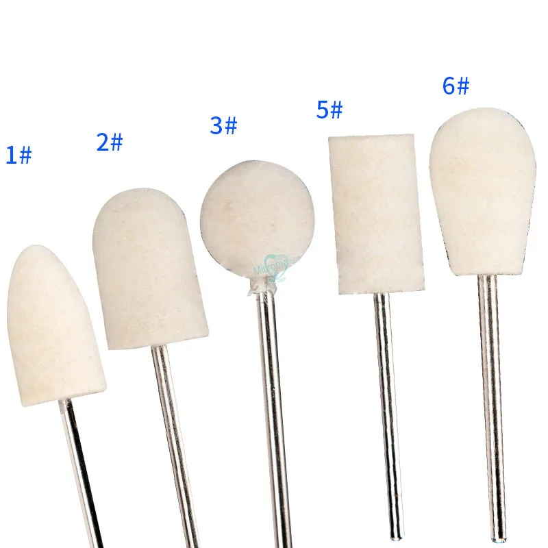 Шерсть бит хвостовик Fit Dremel шлифовальные вращающиеся инструменты колеса 50 шт в